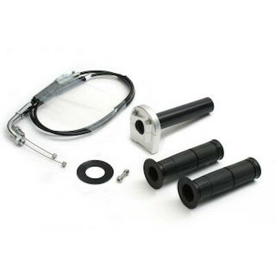 ACTIVE(アクティブ) 車種別スロットルキット TYPE-3 巻取φ42/メッキ金具 シルバー Z1000(10-13) 1067522 バイク