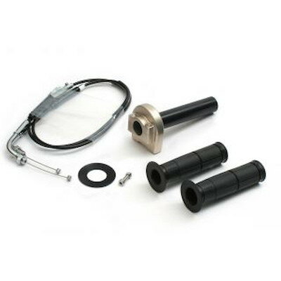 ACTIVE(アクティブ) 車種別スロットルキット TYPE-1 巻取φ40/メッキ金具 チタンゴールド Z1000(14-16) 1068975 バイク