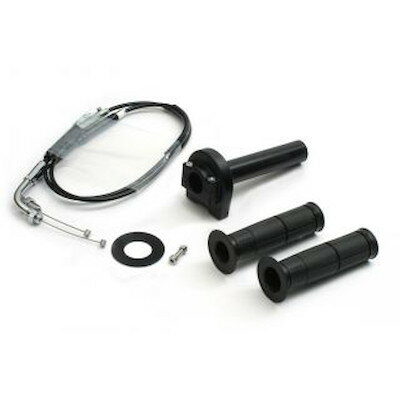 ACTIVE(アクティブ) 車種別スロットルキット TYPE-1 巻取φ44/メッキ金具 ブラック Z1000(14-16) 1068980 バイク