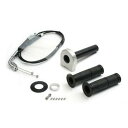ACTIVE(アクティブ) 車種別スロットルキット TYPE-2 巻取φ40/メッキ金具 シルバー DAYTONA 675(06-09) 1069446 バイク