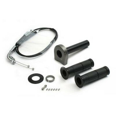 ACTIVE(アクティブ) 車種別スロットルキット TYPE-2 巻取φ28/メッキ金具 ガンメタ ZX-6R(05-06) 1069822 バイク