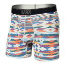 SAXX(サックス) QUEST QUICK DRY MESH ボクサーブリーフ 前開き マルチカラー L SXBB70F バイク アンダー・インナーウェア