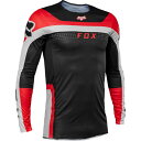 FOX RACING(フォックスレーシング) フレックスエアー ジャージ エフェクト フローレッド L C5198 バイク オフロードバイクウェア