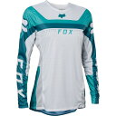 FOX RACING(フォックスレーシング) ウーマンズ フレックスエアー ジャージ エフェクト ティール S C5829 バイク オフロードバイクウェア
