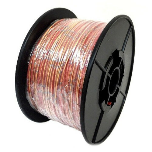 BRIDGE(ブリッジ) 自動車 配線コードライン入0.3sq(CAVS) 赤/黄ライン BM-528