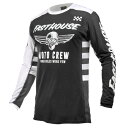 FASTHOUSE(ファストハウス) グラインドハウスジャージ USA ファクター ブラック/ホワイト S D1173 バイク オフロードバイクウェア