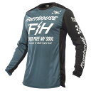 FASTHOUSE(ファストハウス) グラインドハウスジャージ スラマー ブルー/ブラック M D1208 バイク オフロードバイクウェア