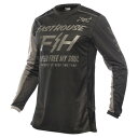 FASTHOUSE(ファストハウス) グラインドハウスジャージ スラマー ブラック/グレー L D1240 バイク オフロードバイクウェア