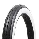 VEE Tire(ビータイヤ) ZIGZAG 26×4.0 H/E ブラック/ホワイト(ホワイトリボン) タイヤのみ 自転車