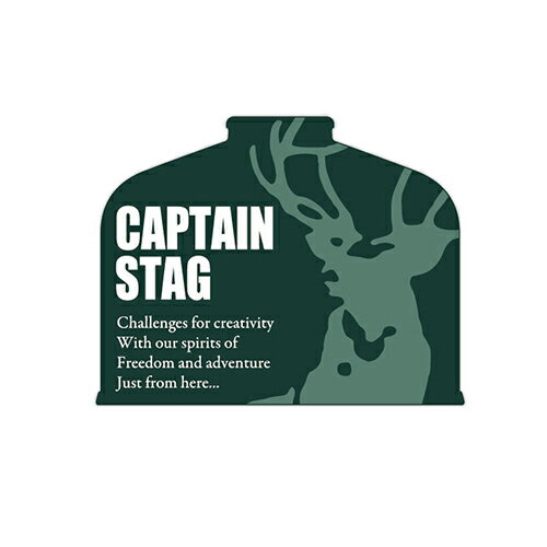 キャプテンスタッグ CSデザインステッカー(OD缶)65×51mm UM-1592 アウトドア用品 アウトドア雑貨(4)