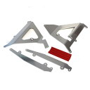 AXP RACING(エーエックスピーレーシング) ラジエターガード XTRAINER250/300(23) レッド F2516 バイク コアガード・ラジエータ...