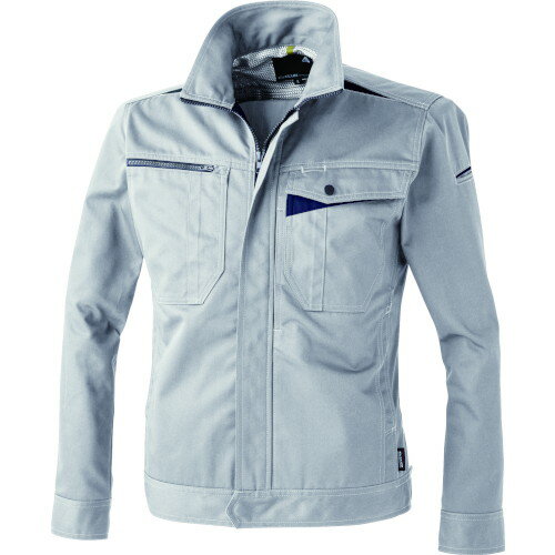 C’s CLUB(シーズクラブ) T/Cストレッチジャケット 351008 シルバー M 作業 安全 保安 作業服