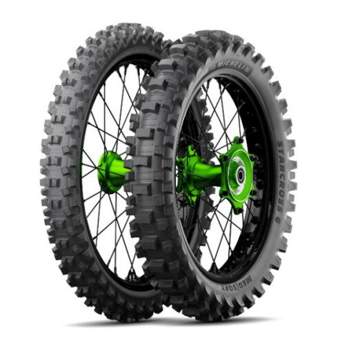 MICHELIN(ミシュラン) バイク タイヤ STARCROSS 6 MEDIUM SOFT 100/90-19 57M TT リア 233393