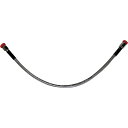 GUTSCHROME(ガッツクローム) ブレーキホース クロームフィッティング 16インチ 2702-1004 バイク