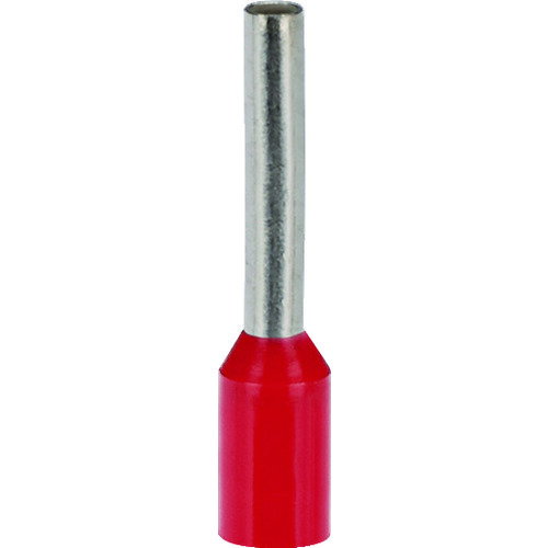 パンドウイット 一般部品 一般電気部品 絶縁付フェルール端子(SingleWire DIN規格) AWG2 赤 50本入 FSD86-16-L FSD8616L