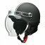 リード工業(LEAD) バイク CROSS CR-760 ハーフヘルメット マットブラック×ホワイト フリー