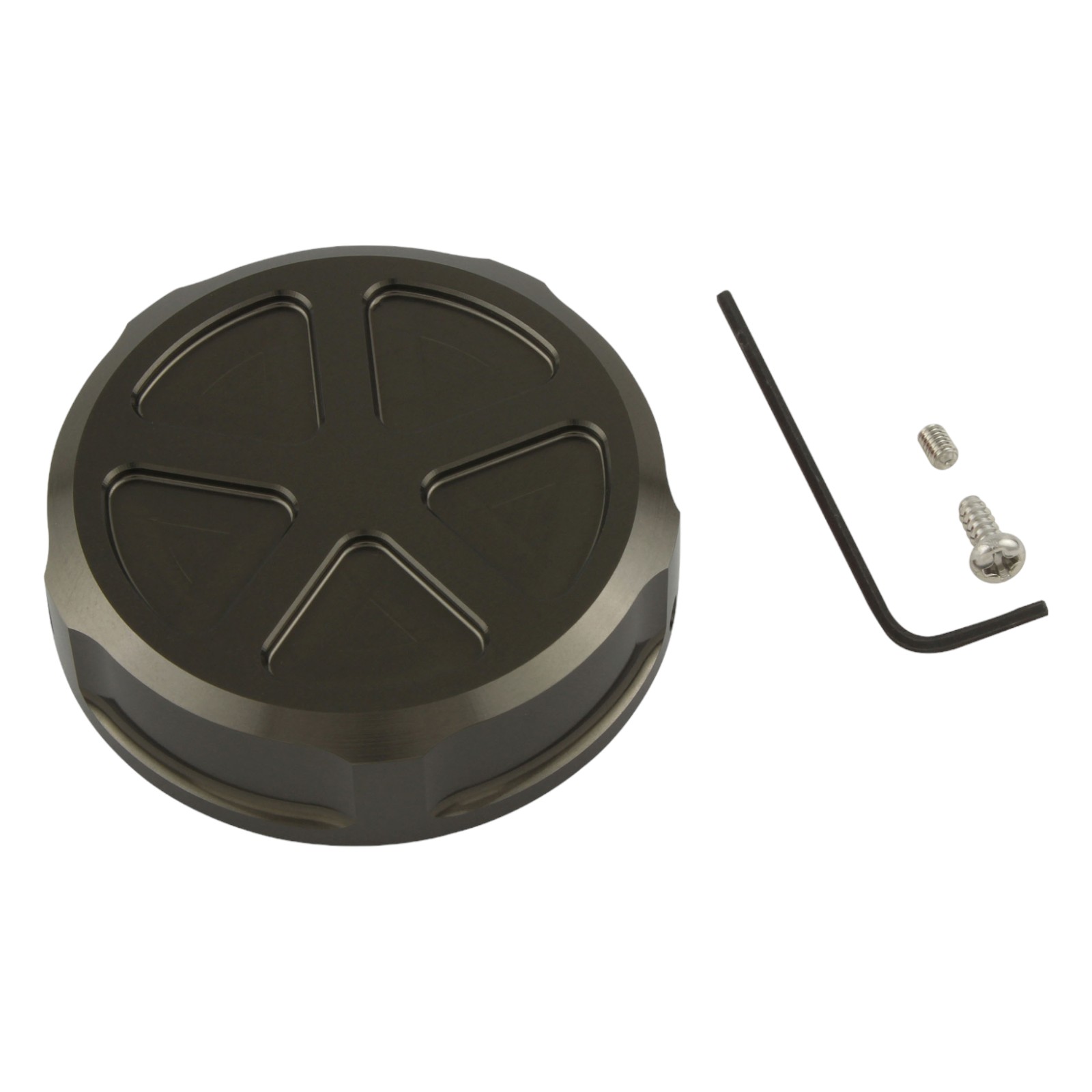 POSH Faith(ポッシュフェイス) アルミマシンドラジエターキャップ チタン Z900RS/Z900RS CAFE[18-20] 132215-11 バイク