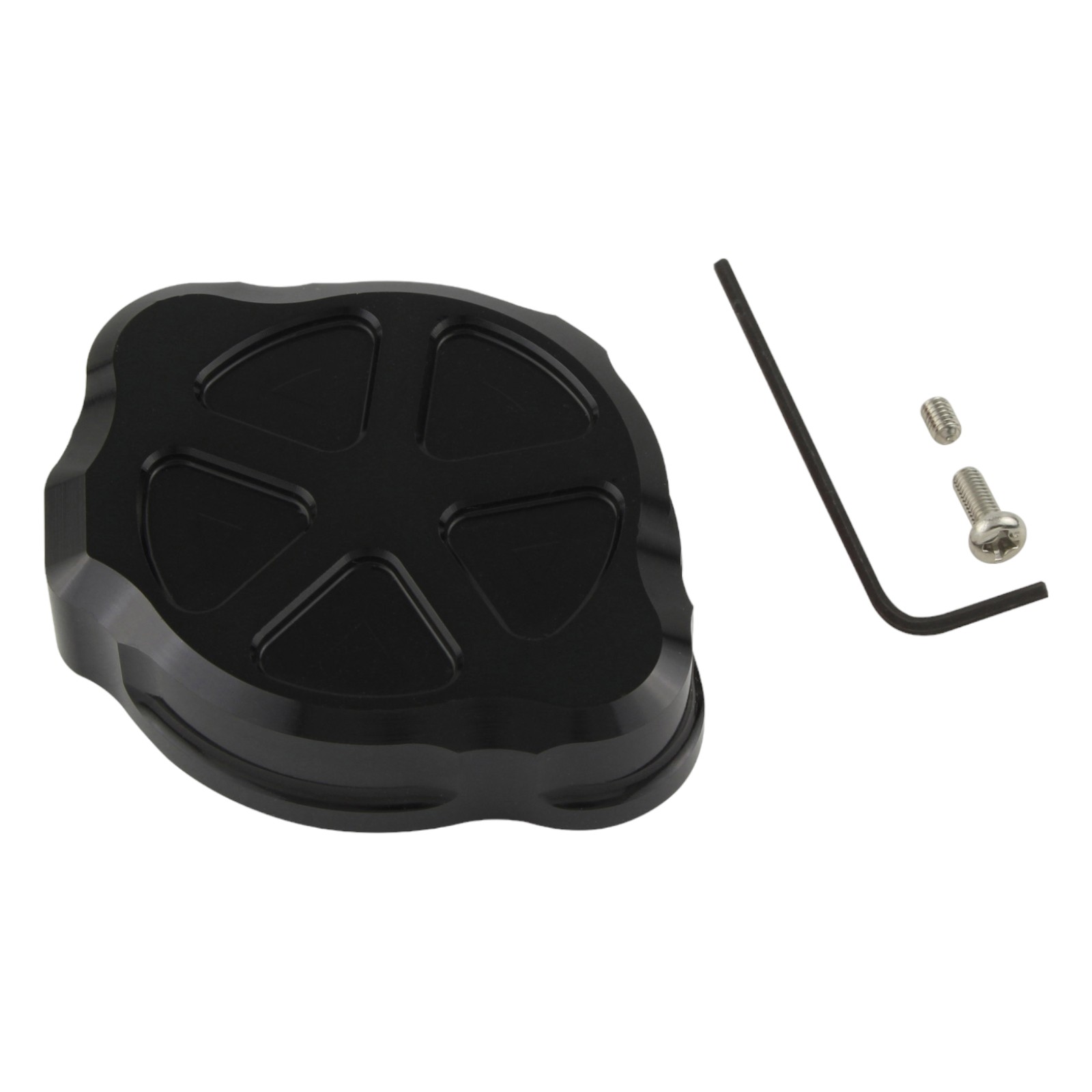 POSH Faith(ポッシュフェイス) アルミマシンドラジエターキャップ ブラック Z900RS/Z900RS CAFE[21-23] 132315-06 バイク