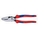 KNIPEX(クニペックス) 0912-240SB 架線工事用強力ペンチ(圧着付)