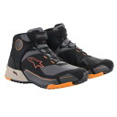 alpinestars(アルパインスターズ) CR-X DRYSTAR RIDING SHOE ブラック/ライトブラウン/オレンジ 8.5(26.0cm) バイ...