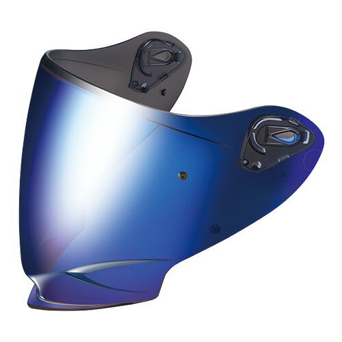 OGK KABUTO(オージーケーカブト) SAJ-3 ミラーシールド ブルーミラー バイク ヘルメットシールド