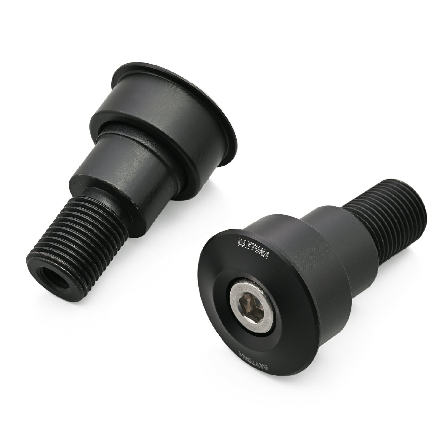 DAYTONA バーエンドミラーアダプター ヤマハ M16用 ブラック 48333 バイク グリップ