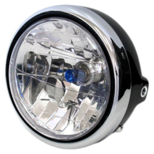 田中商会 ca0830 汎用 マルチリフレクターヘッドライト ブラック バイク