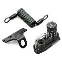 DAYTONA(デイトナ) ダイヤルヘルメットホルダー ミラーM10 クランプタイプ 49171 バイク ヘルメットホルダー・ヘルメットロック