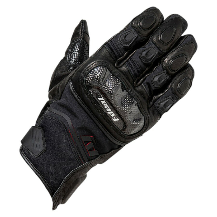 ideal(アイディール) ID-113 TOUGH ブラック XL ID113BK/XL バイク グローブ