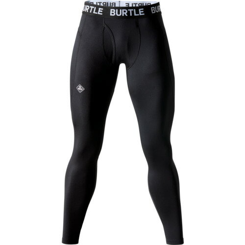 BURTLE ホットフィッテッドパンツ ブラック 4077-35-L 407735L 作業 安全 保安 作業服
