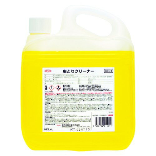横浜油脂(Linda) 虫取りクリーナー 4L 洗車 シャンプー・洗車洗剤