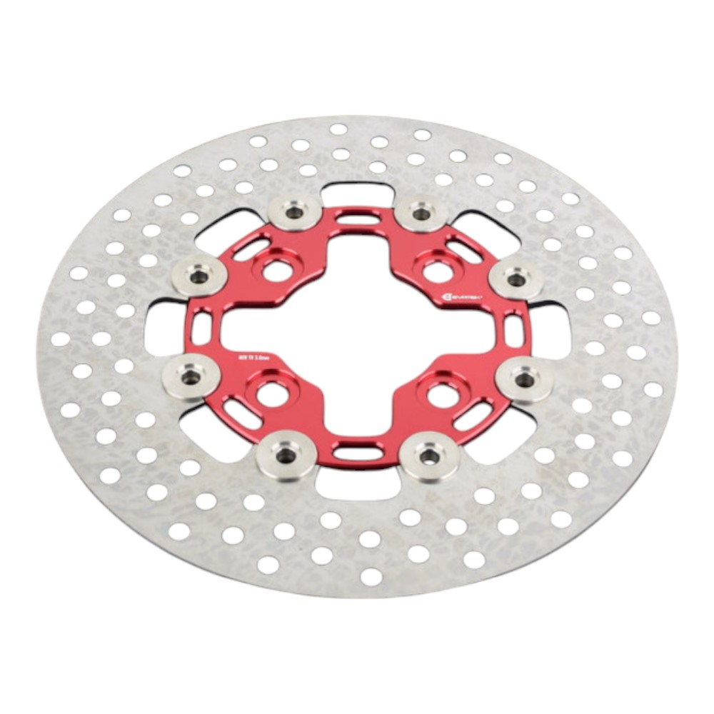 EVATEK(エヴァテック) リアブレーキ220mm ディスクキット レッド ハンターカブCT125 EVT-3103-RD バイク ディスクローター