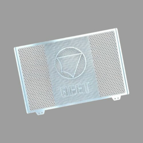 BEET(ビート) ラジエターガード シルバー MT-09/トレーサー9/XSR900 0621-Y56-00 バイク コアガード・..