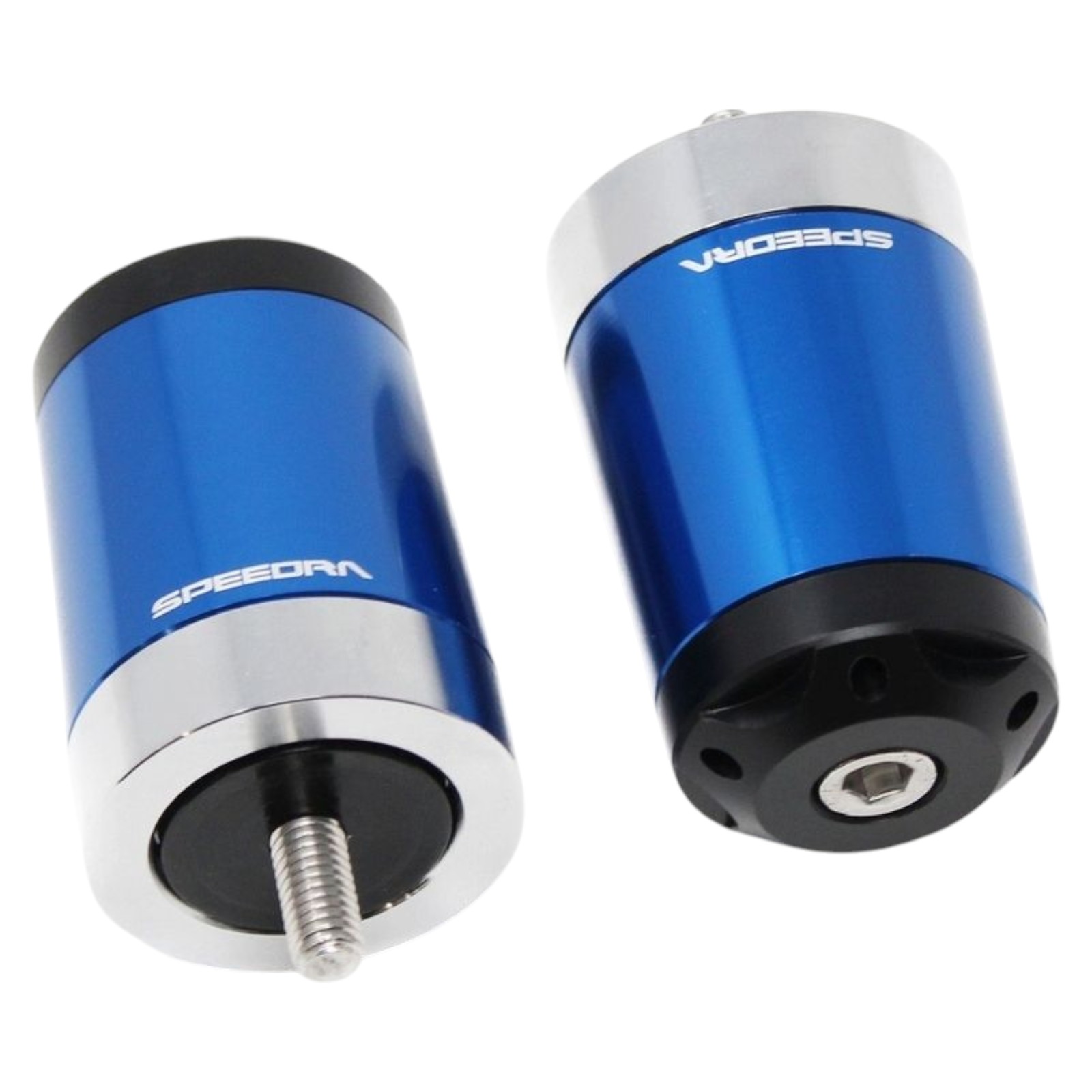 SPEEDRA ヘビーウェイトハンドルバーエンドスライダー GB350(23〜) ブルー ABEHL05BE バイク