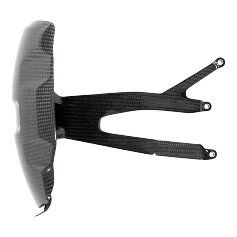 Wunderlich(ワンダーリッヒ) カーボン リアスプラッシュガード W13760-010 バイク 外装