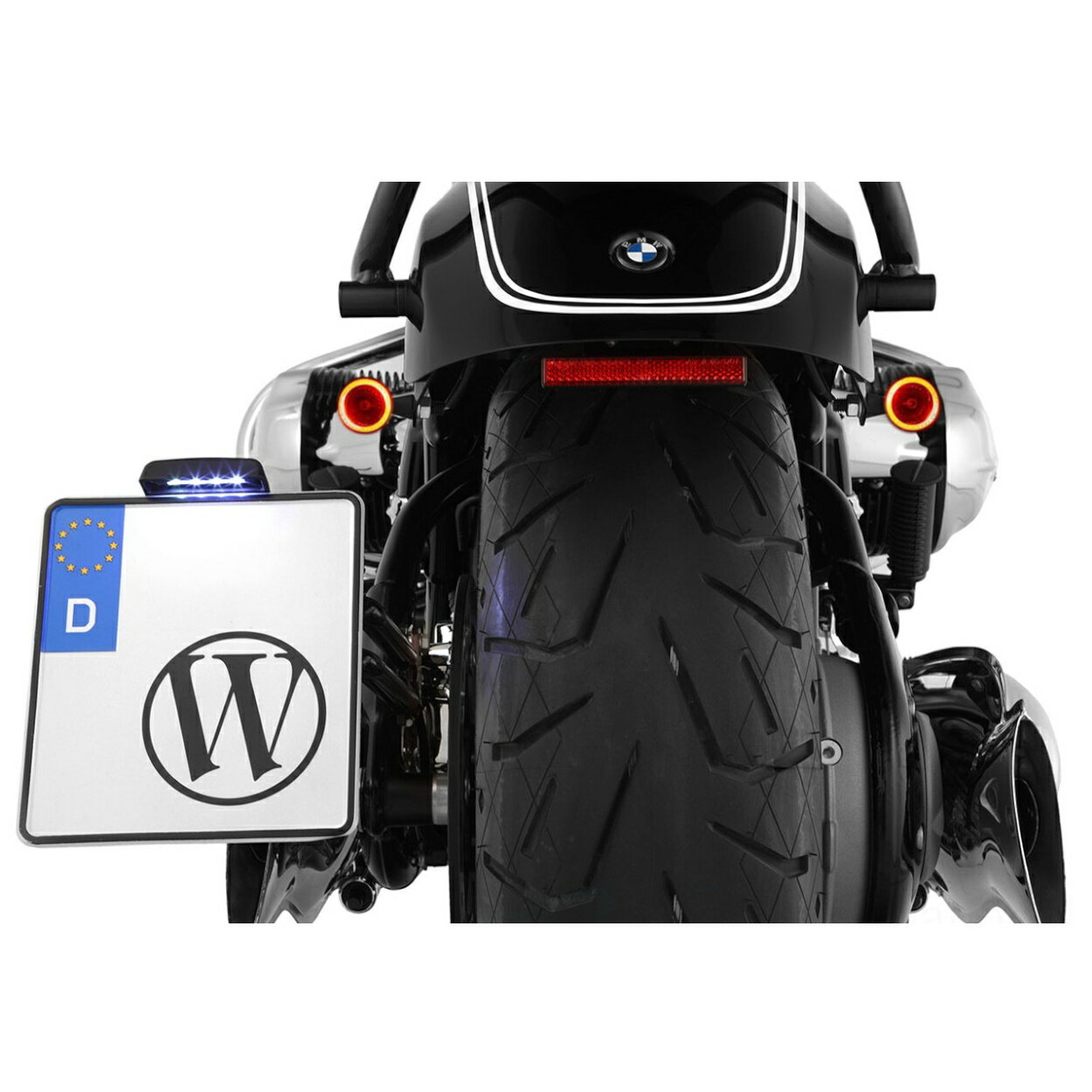 Wunderlich(ワンダーリッヒ) ライセンスプレートサポート スイングアームマウント コンプリートキット ..