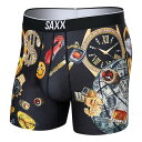 SAXX(サックス) VOLT BREATHABLE MESH ボクサーブリーフ ブラック(MBB) XS SXBB29-MBB バイク アンダー・インナーウェア