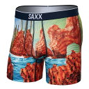 SAXX(サックス) VOLT BREATHABLE MESH ボクサーブリーフ ブルー(DPT) M SXBB29-DPT バイク アンダー・インナーウェア(2)