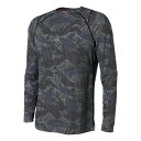 SAXX(サックス) QUEST QUICK DRY MESH LS CREW グレー(MSN) M SXLC73-MSN バイク アンダー・インナーウェア(2)