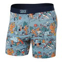 SAXX(サックス) VIBE SUPER SOFT ボクサーブリーフ ブルー(FRT) XXL SXBM35-FRT バイク アンダー・インナーウェア
