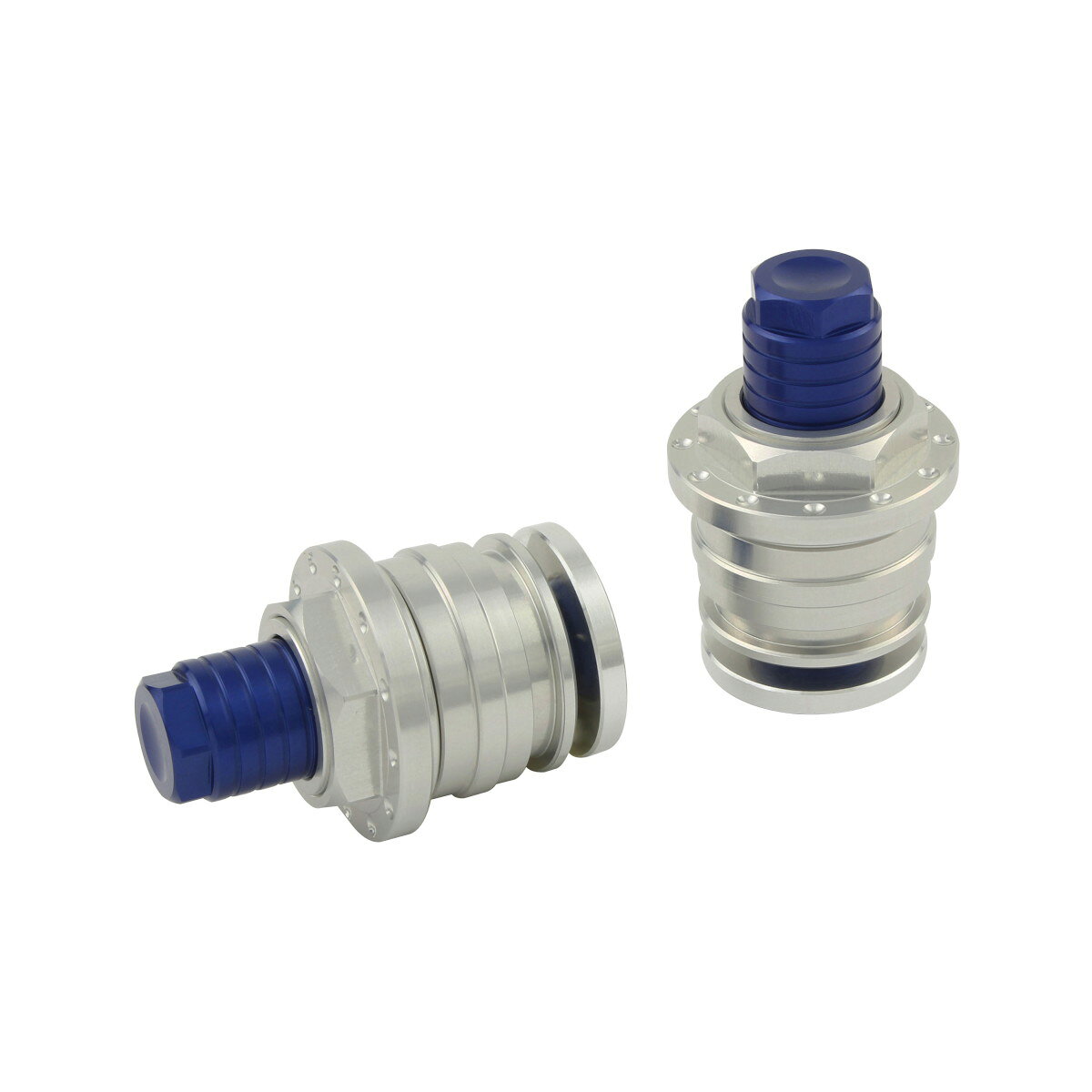 SHIFTUP(シフトアップ) イニシャルアジャスター シルバー/ブルー GSX-R125 280065-01 バイク 足回り(2)