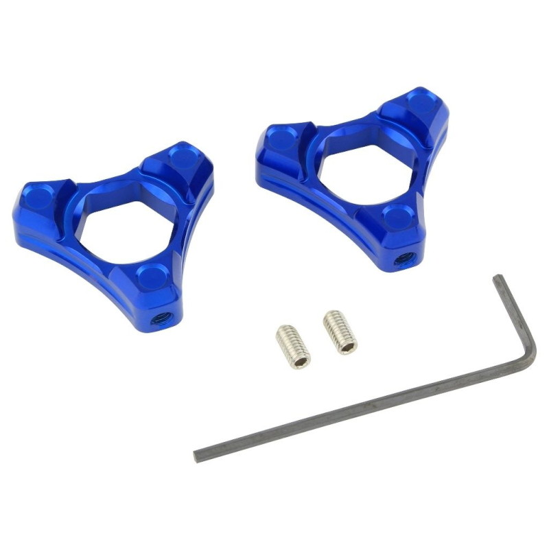 SHIFTUP(シフトアップ) イニシャルアジャスター用 プリロードノブ ブルー 201067-01-10 バイク 足回り