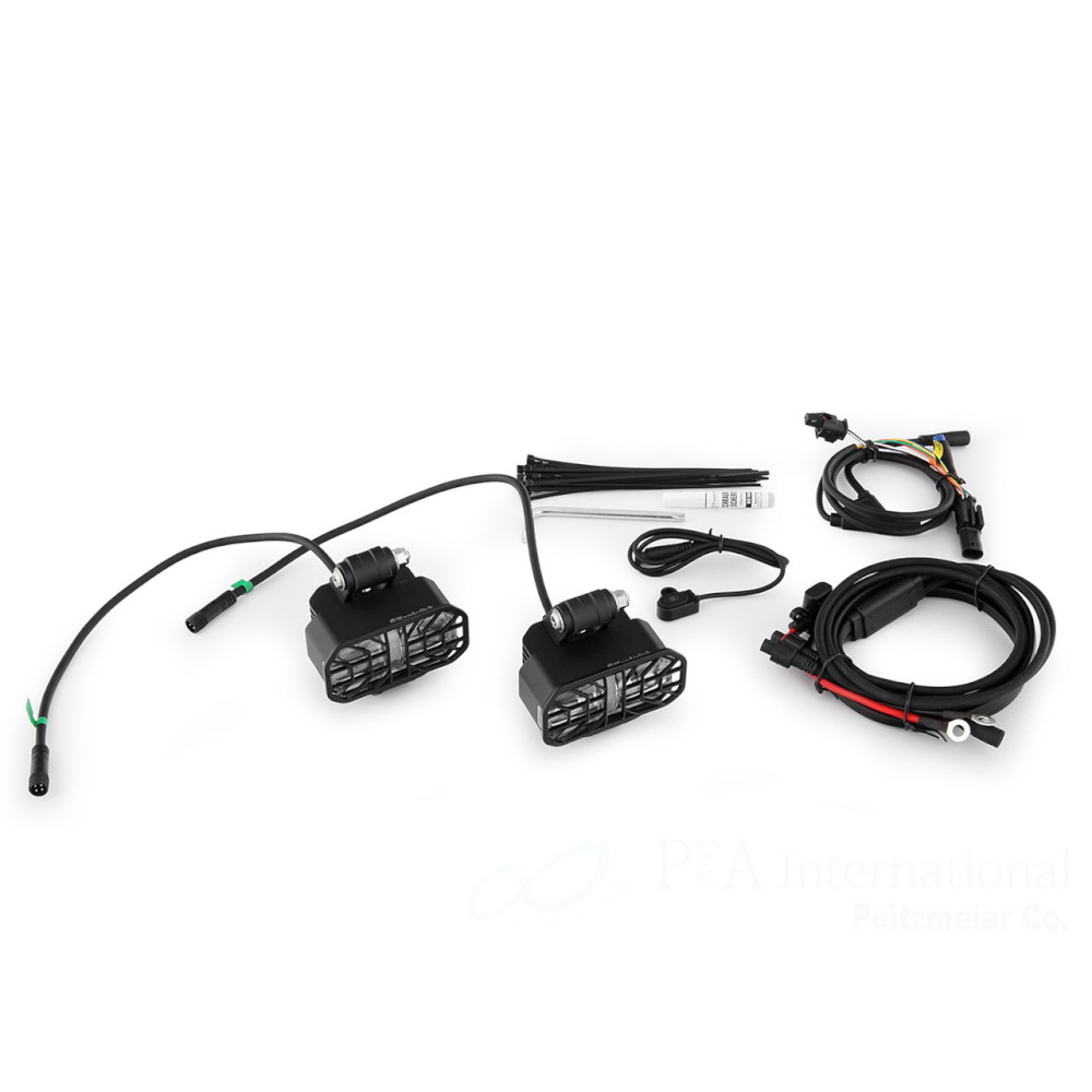 Wunderlich(ワンダーリッヒ) LEDライトセット Micro Flooter 3.0 W13290-002 バイク フォグランプ・キ..