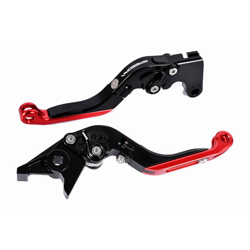 SPEEDRA アジャストレバー スタンダード可倒式(レバー/ブラック アジャスター/ゴールド) LVAG084BK-GD ..