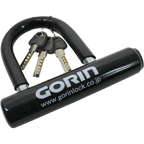 GORIN(ゴリン) 自転車 G-215 シャックルロック ブラック