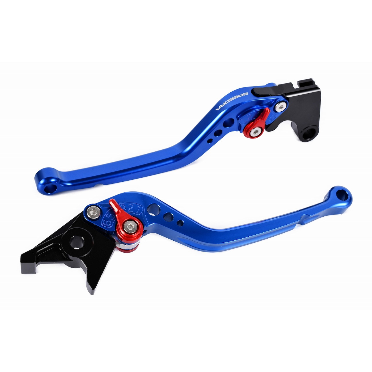 SPEEDRA アジャストレバー スタンダードロング(レバー/ブルー アジャスター/ブラック) LVBG089BE-BK バ..