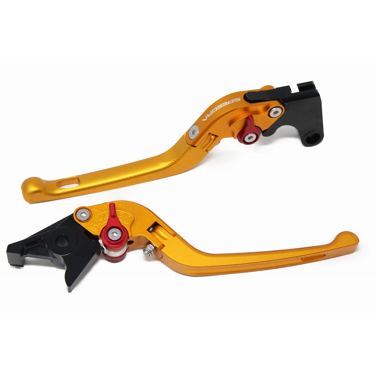 SPEEDRA アジャストレバー 3D可倒式(レバー/マットゴールド アジャスター/マットゴールド) LVDM089GD-G..