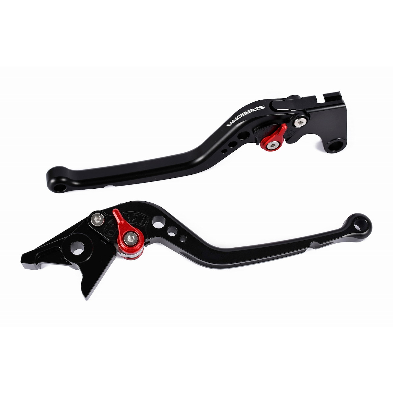 SPEEDRA アジャストレバー スタンダードロング(レバー/マットブラック アジャスター/マットシルバー) L..