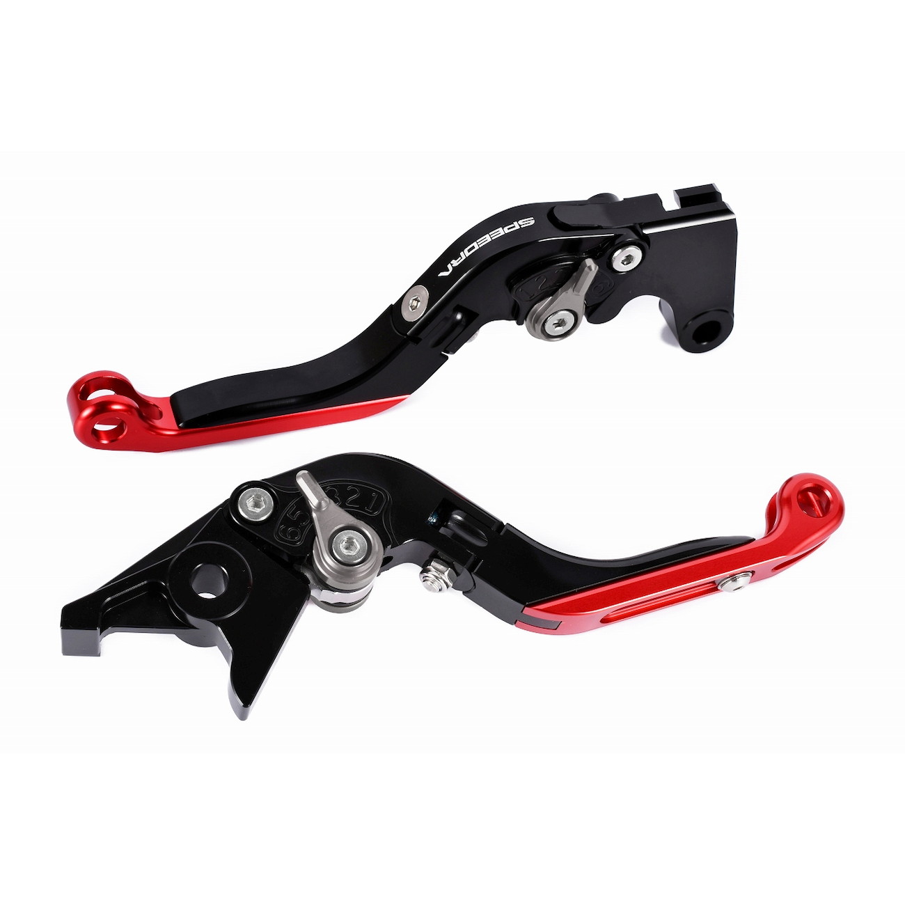 SPEEDRA アジャストレバー 可倒延長式(レバー/ブラック アジャスター/チタン エクステンション/ブラッ..