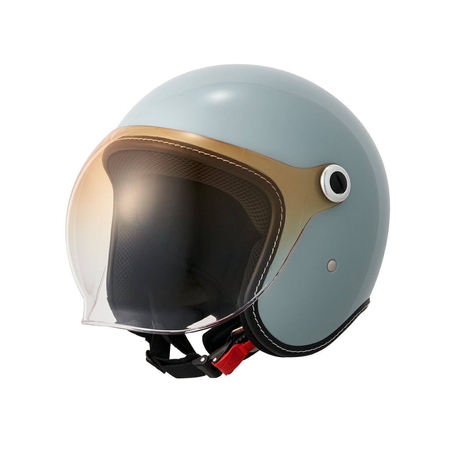 マルシン工業(Marushin) ジェットヘルメット MCJ6 BUBBLE RIDER MEN クラシックブルー L 05301042 バイク